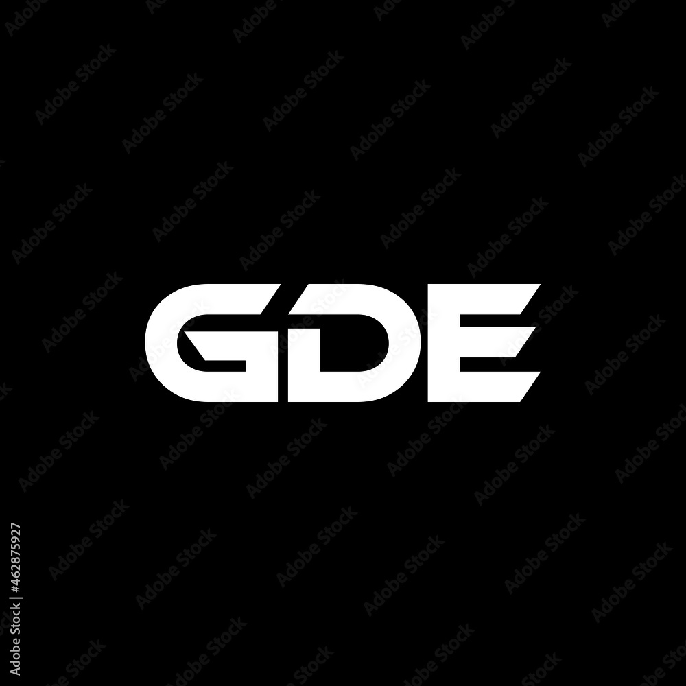 GDE letter logo design with black background in illustrator, vector logo modern alphabet font overlap style. calligraphy designs for logo, Poster, Invitation, etc. GDE letter logo design with black background in illustrator, vector logo modern alphabet font overlap style. calligraphy designs for logo, Poster, Invitation, etc.