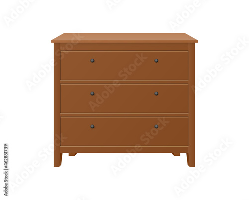 Realistic Chest Of Drawers