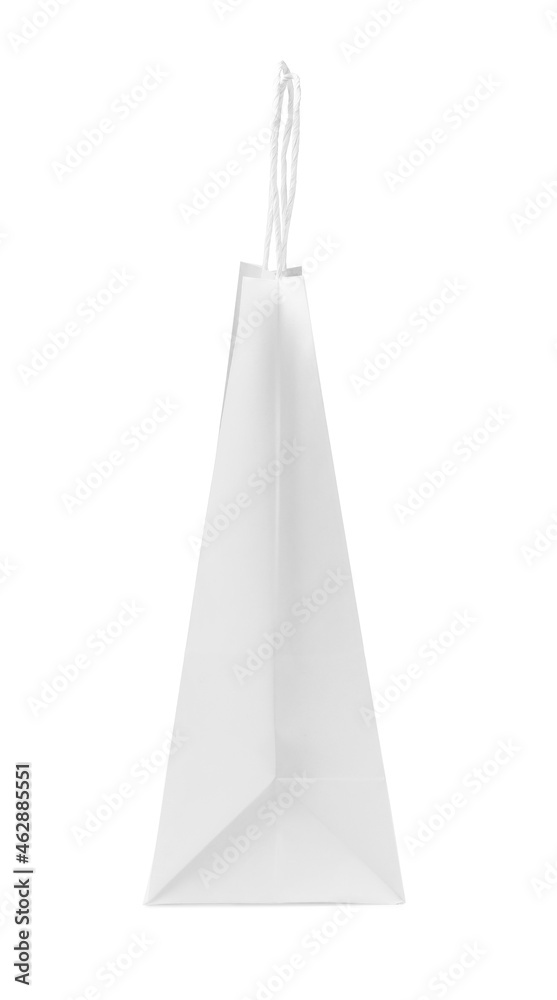 Empty shopping paper bag isolated on white Empty shopping paper bag isolated on white