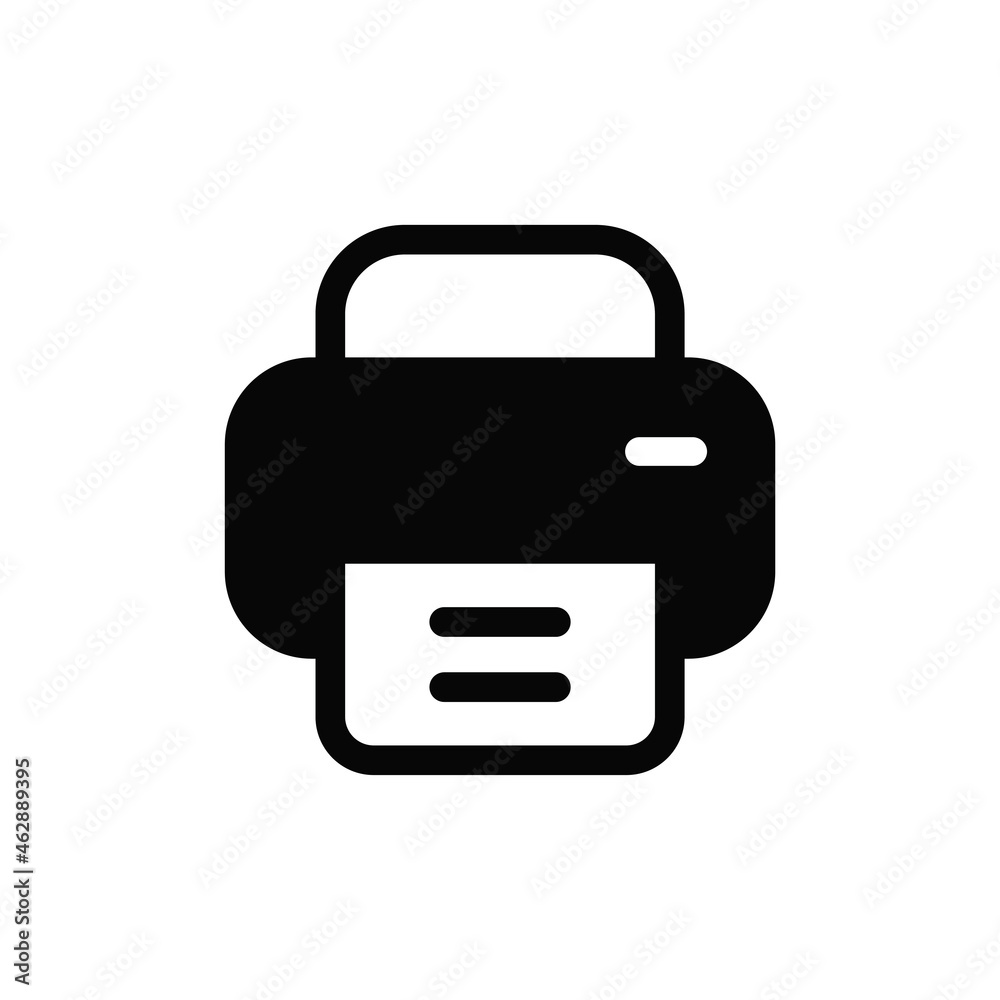 Printer icon vector. Print sign Printer icon vector. Print sign