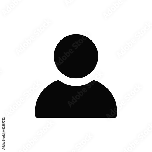 User icon vector. Avatar sign