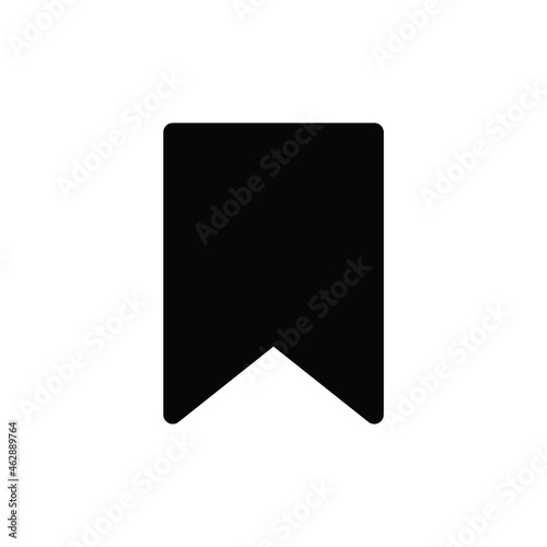Bookmark icon vector. Bookmark sign