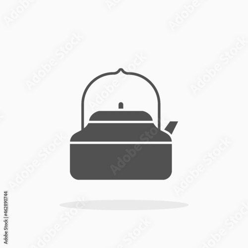 Pot icon.Glyph or Solid style. Enjoy this icon for your project.