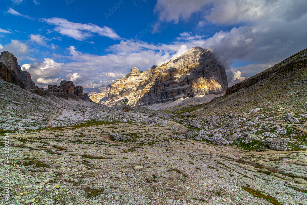 Dolomites, Rifugio Lagazuoi area