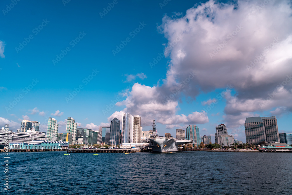 View of San Diego from the San Diego Bay
