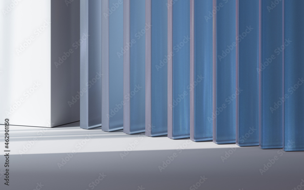 Shadows and walls in an empty room, 3d rendering. Shadows and walls in an empty room, 3d rendering.