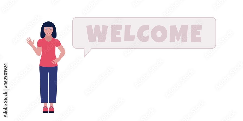 Welcome concept Welcome concept