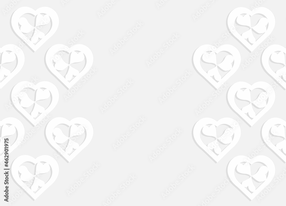 An ornament made of individual patterned fragments. White figures on a gray background. Abstraction. A resource for printing on paper or fabric, decorative background. An ornament made of individual patterned fragments. White figures on a gray background. Abstraction. A resource for printing on paper or fabric, decorative background.