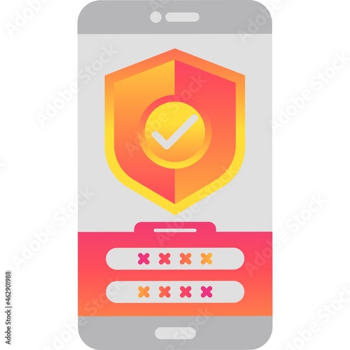 Online safety mobile phone service vector icon Free Download Online safety mobile phone service vector icon - GFXLoad