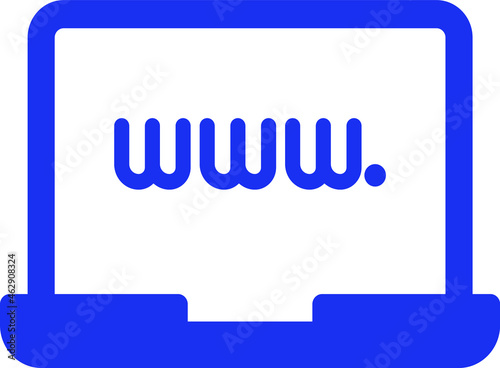 Www Isolated Vector icon which can easily modify or edit