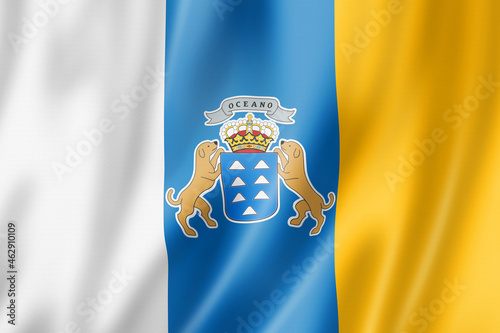 Canary Islands province flag, Spain