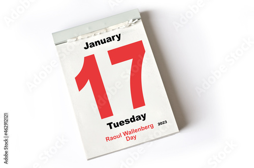 17. January 2023 Raoul Wallenberg Day photo