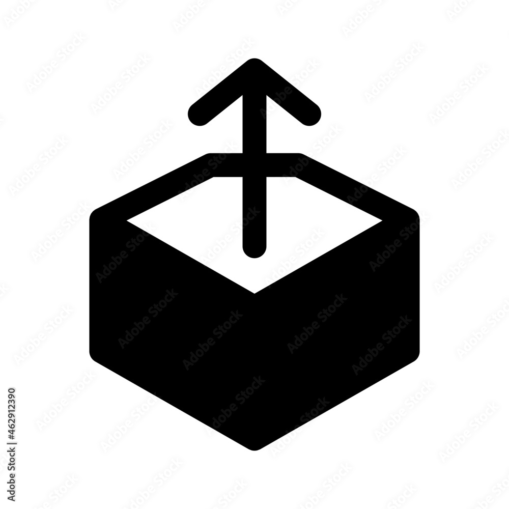 out of the box icon out of the box icon