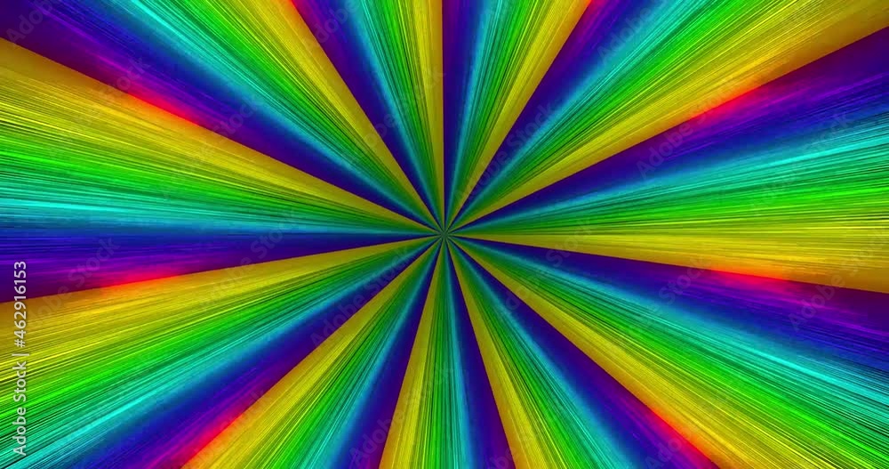 A kaleidoscope of multicolored rays of light. Animated graphics template. Musical screensaver. Background for advertising, congratulations. 4K. Vj. Dj. Footage as a backing. A kaleidoscope of multicolored rays of light. Animated graphics template. Musical screensaver. Background for advertising, congratulations. 4K. Vj. Dj. Footage as a backing.
