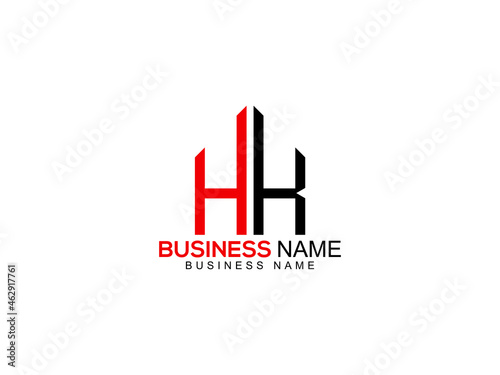 Letter Hk Logo, Creative Hk h&k Logo Icon Vector Image For all kind of use