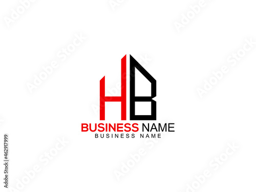 Letter HB Logo, Creative Hb h&b Logo Icon Vector Image For all kind of use