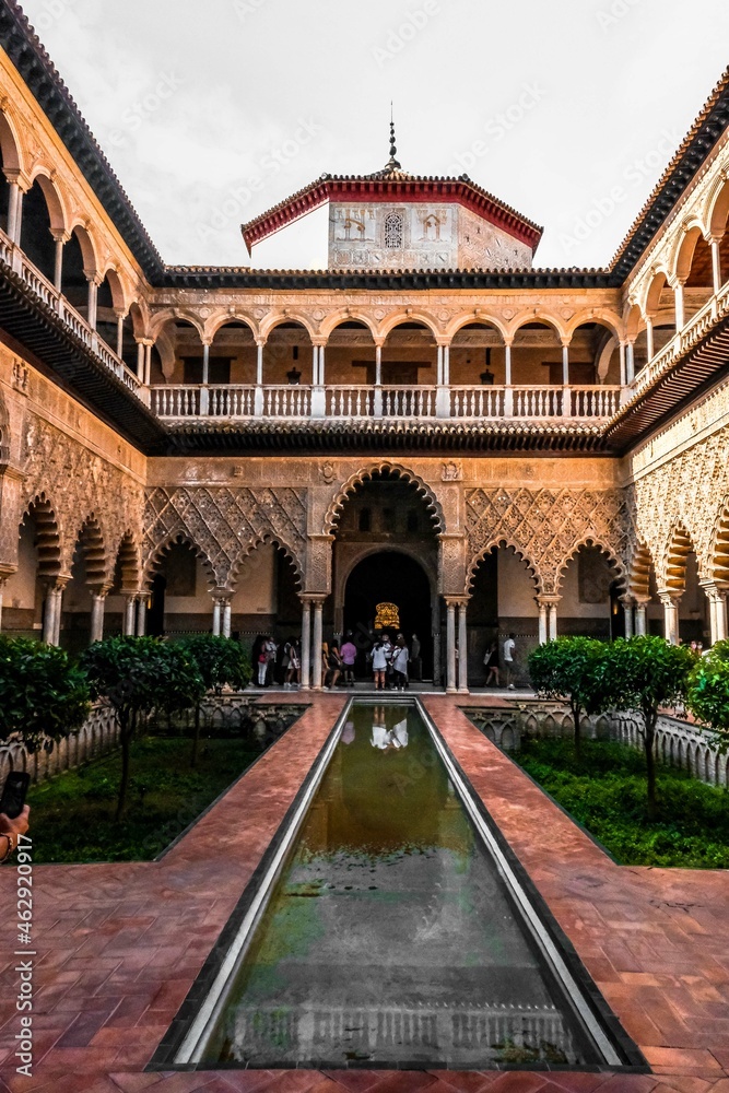 real alcazar seville mosaique architecture