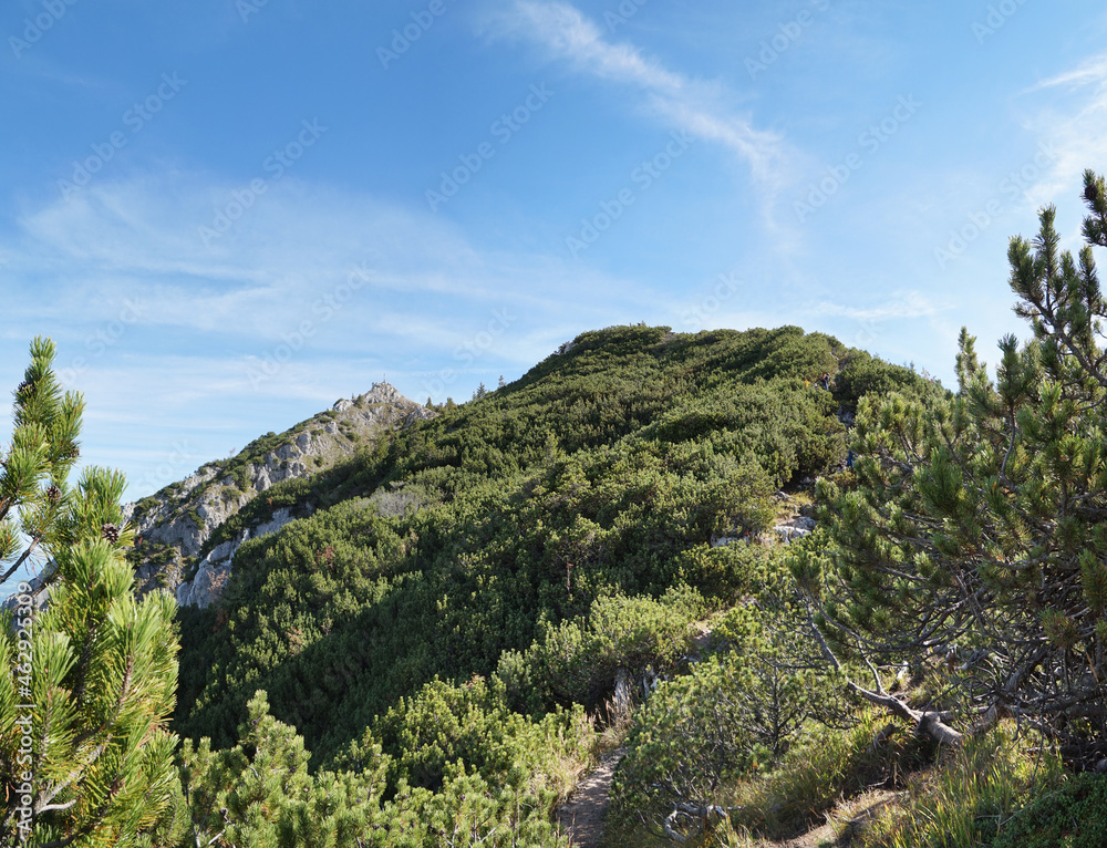 Fototapeta premium Wanderung Seewandköpfl - Wildalpjoch - Kaserwand 