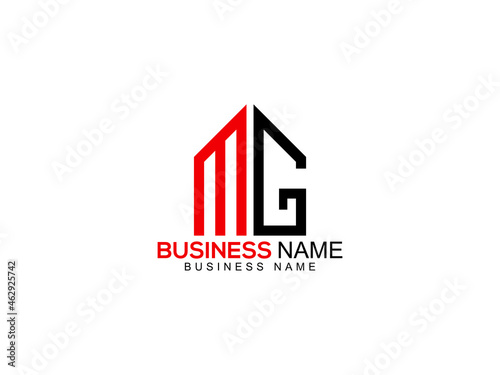Letter MG Logo, Creative Mg m&g Logo Icon Vector Image For Your Simple Brand or any type of business