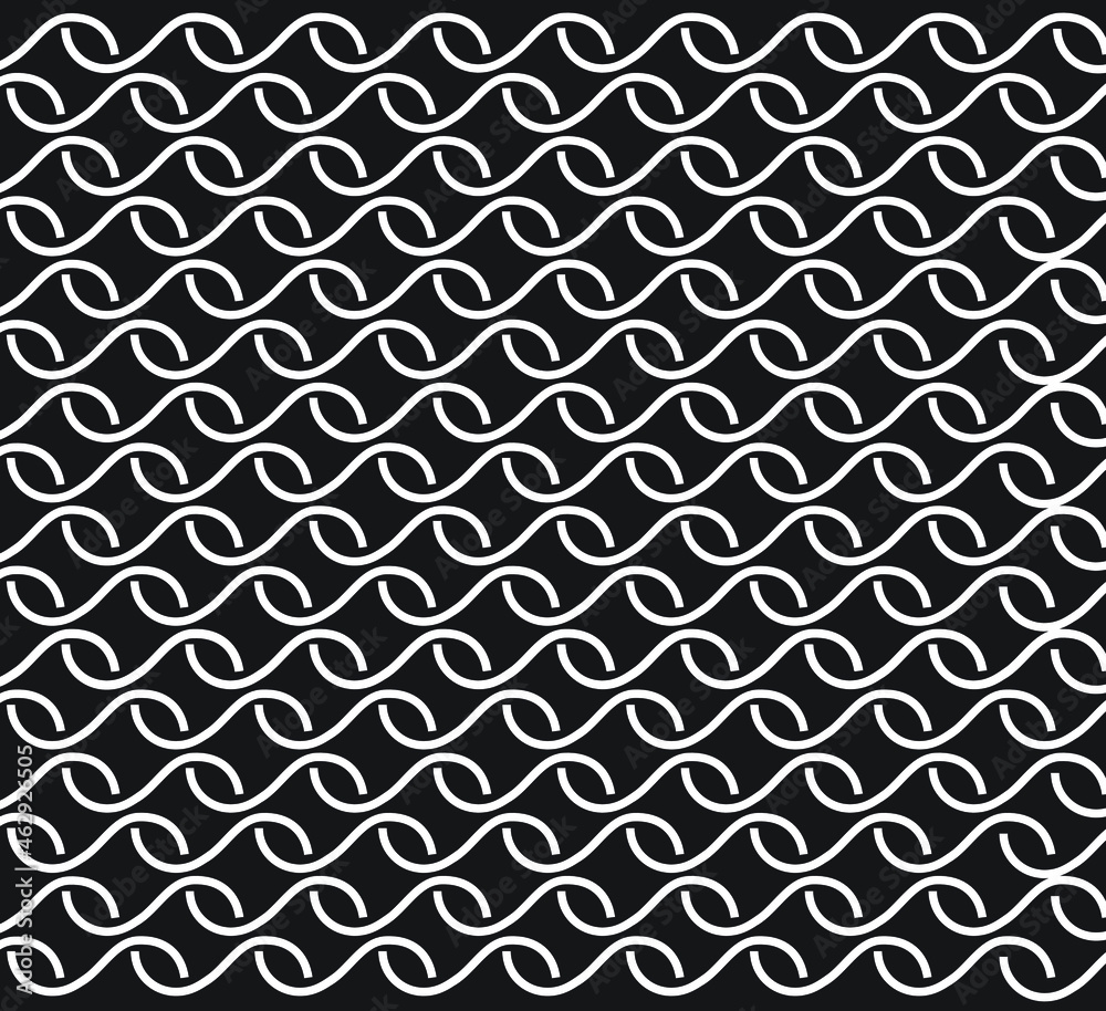 Fototapeta premium Decorative Chain Repeat Pattern