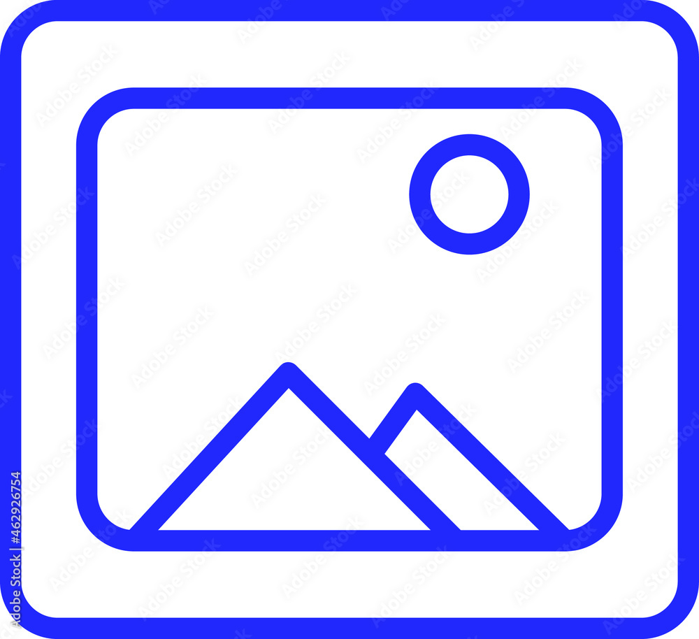 Gallery Isolated Vector icon which can easily modify or edit Gallery Isolated Vector icon which can easily modify or edit