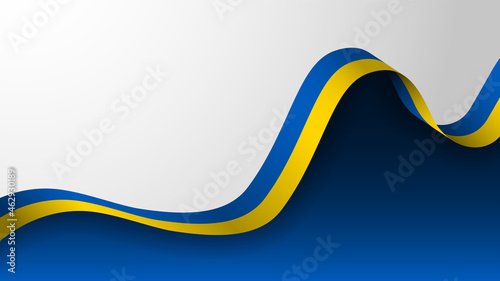 EPS10 Vector Patriotic Background with the colors of the flag of Ukraine. An element of impact for the use you want to make of it.
