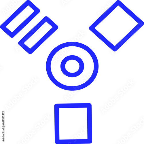 Εκτύπωση καμβά Firewire Isolated Vector icon which can easily modify or edit