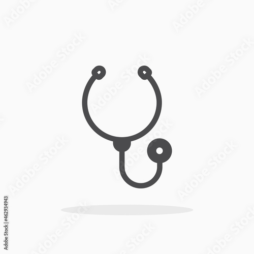 Stethoscope icon.