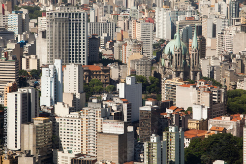 SAO PAULO BRAZIL CITY AERIAL VIEW. High quality photo © Bittv1975