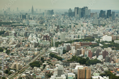 Tokyo Aerial View at daytime. High quality photo