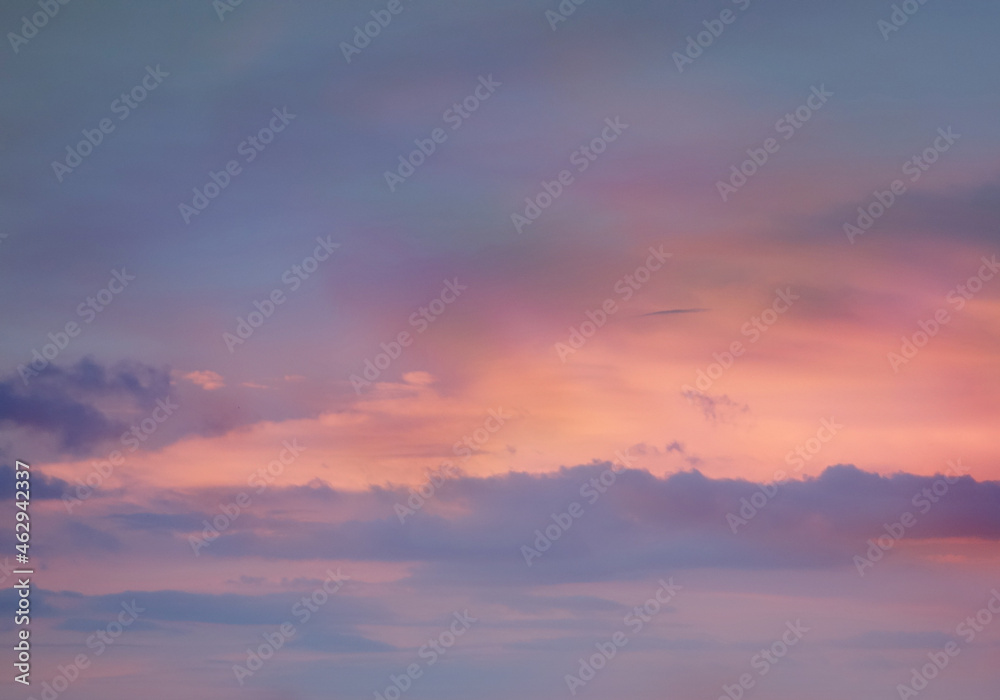 Awesome clouds and sunset