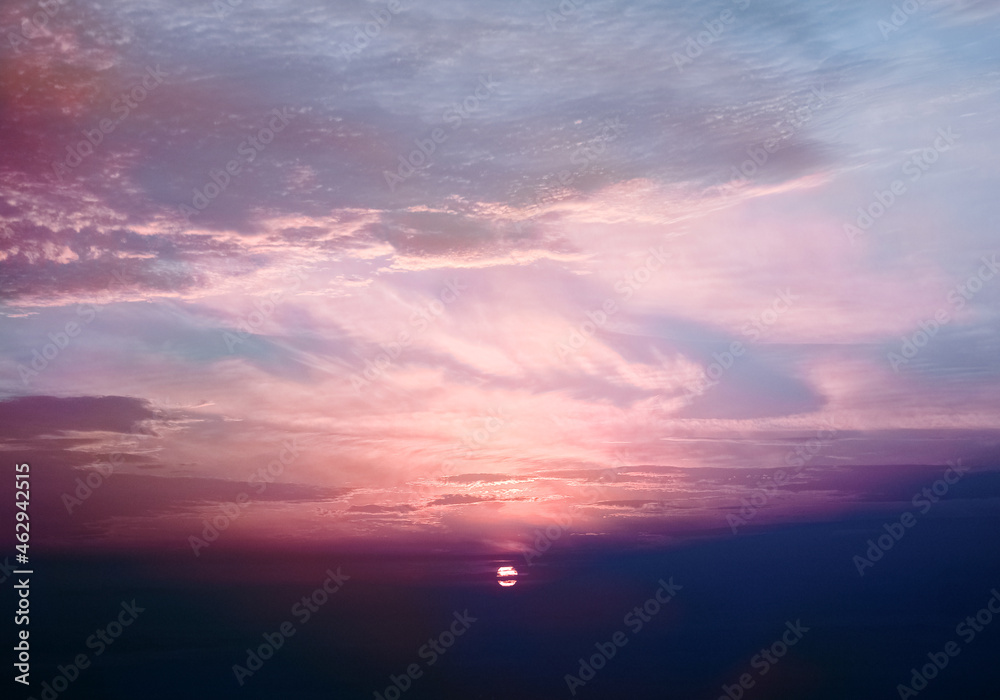 Awesome clouds and sunset Awesome clouds and sunset