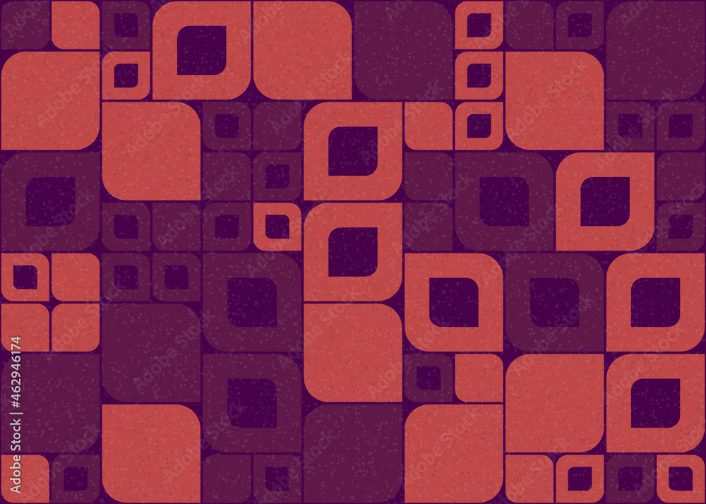 Abstract Geometric Pattern generative computational art illustration