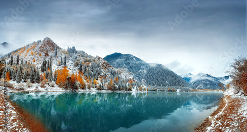Issyk Lake. Kazakhstan