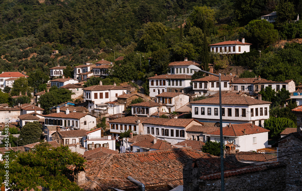 Traditional village houses of Sirince Village, Izmir, Turkey