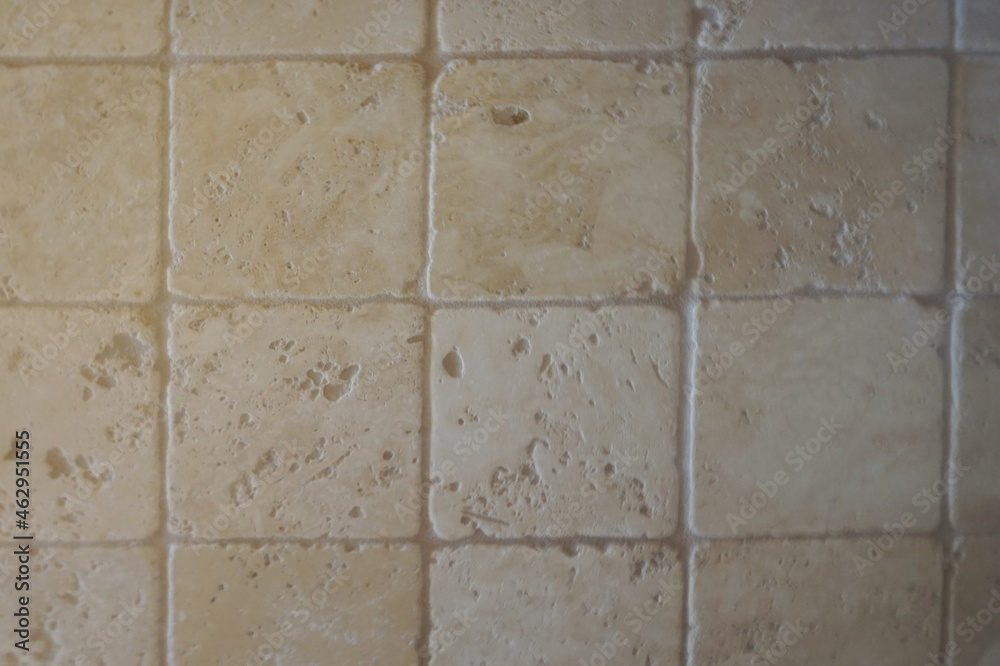 Obraz premium Square Distressed Neutral Colored Tiles Suitable as Background