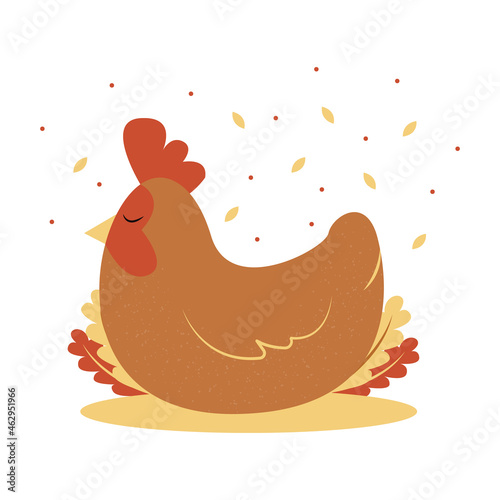 12 Days of Christmas Day 3 Hen Chicken On the third day of Christmas
My true love sent to me:
Three French Hens
Two Turtle Doves
And a Partridge in a Pear Tree