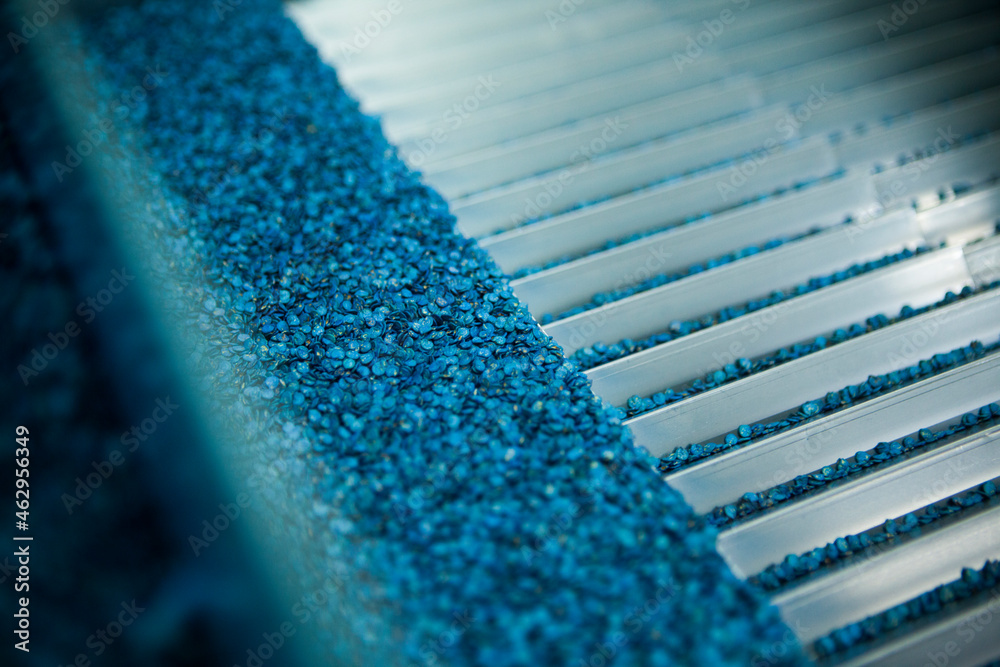 Production line pharmaceutical industry. Manufacturing of drugs and medications, pharmaceuticals.