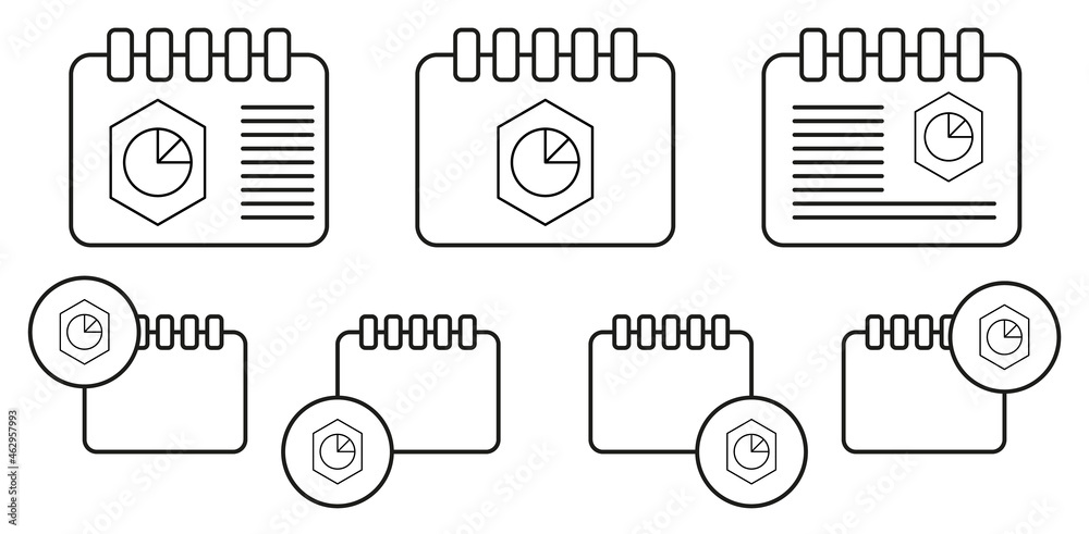 Info vector icon in calender set illustration for ui and ux, website or mobile application Info vector icon in calender set illustration for ui and ux, website or mobile application