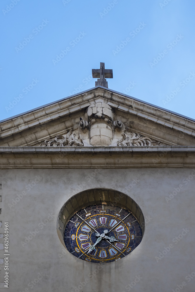 Roman Catholic Saint-Louis Church (Eglise Saint-Louis de Grenoble, 1689 - 1699). Grenoble, France.