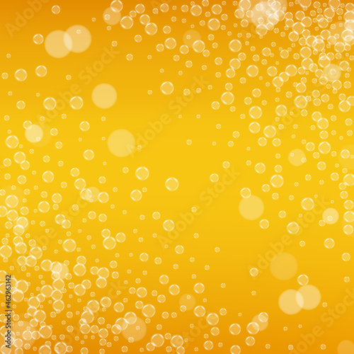 Craft beer background. Lager splash. Oktoberfest foam. Festive p