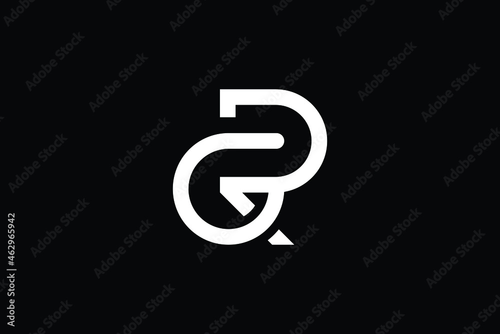 GR logo letter design on luxury background. RG logo monogram initials letter concept. GR icon logo design. RG elegant and Professional letter icon design on black background. G R RG GR GR logo letter design on luxury background. RG logo monogram initials letter concept. GR icon logo design. RG elegant and Professional letter icon design on black background. G R RG GR