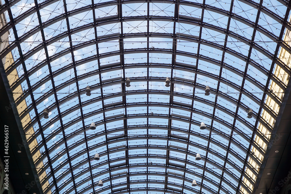 The roof of the Mall of Berlin 