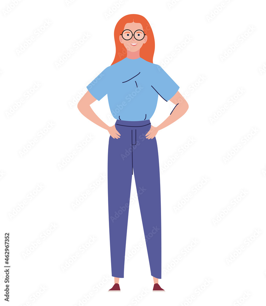 genius young woman character genius young woman character