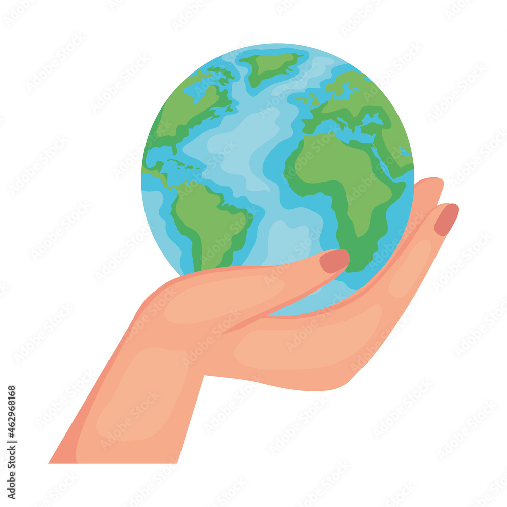 hand lifting earth planet hand lifting earth planet