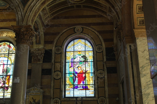 colored stained glass