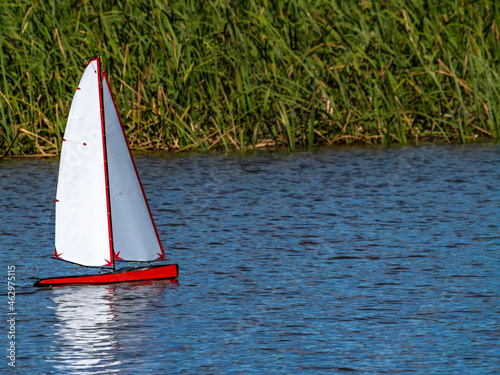 Red Yacht Model