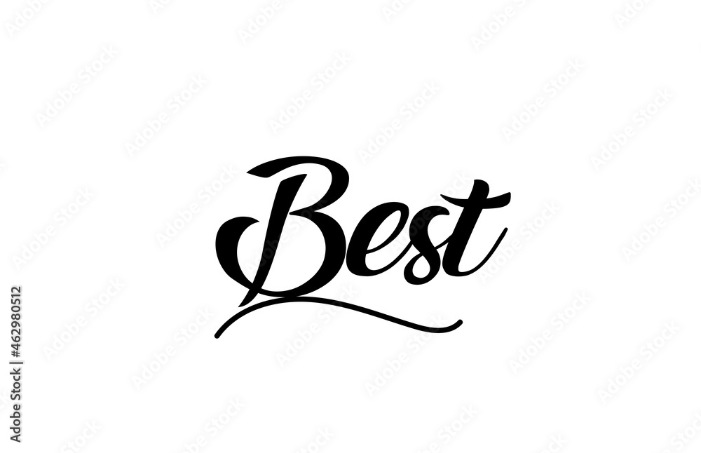 Best hand written text word for design. Can be used for a logo, branding or card Best hand written text word for design. Can be used for a logo, branding or card