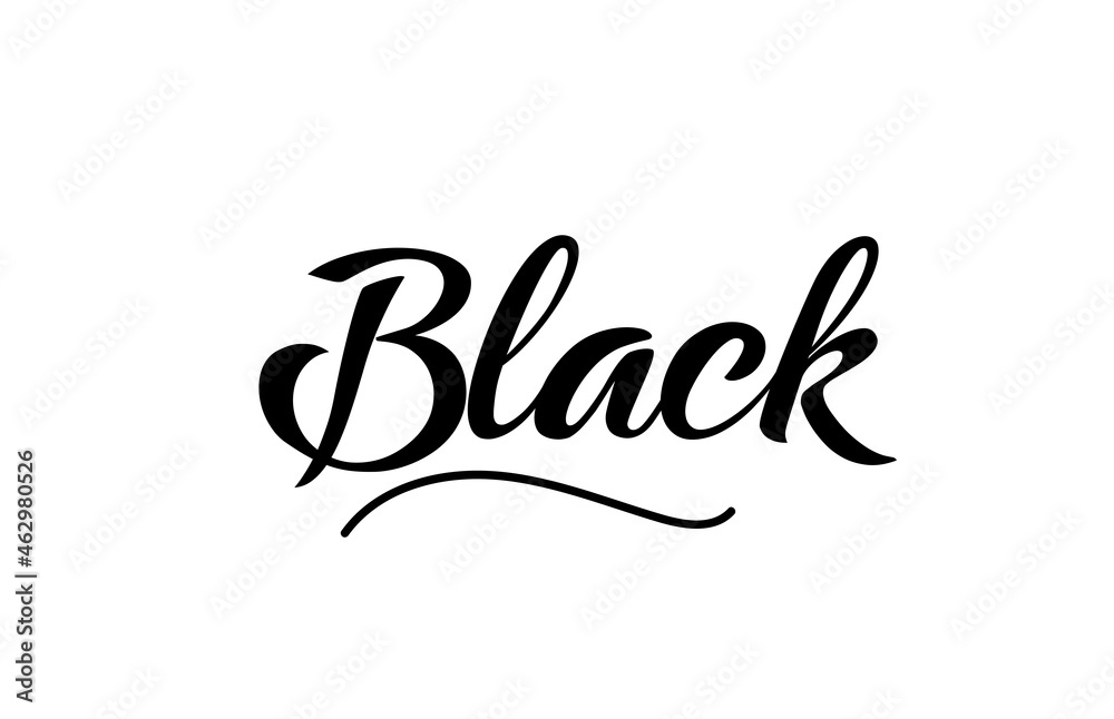 Black hand written text word for design. Can be used for a logo Black hand written text word for design. Can be used for a logo
