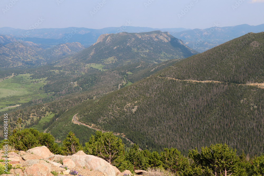Fototapeta premium Rocky Mountain National Park Scenic View